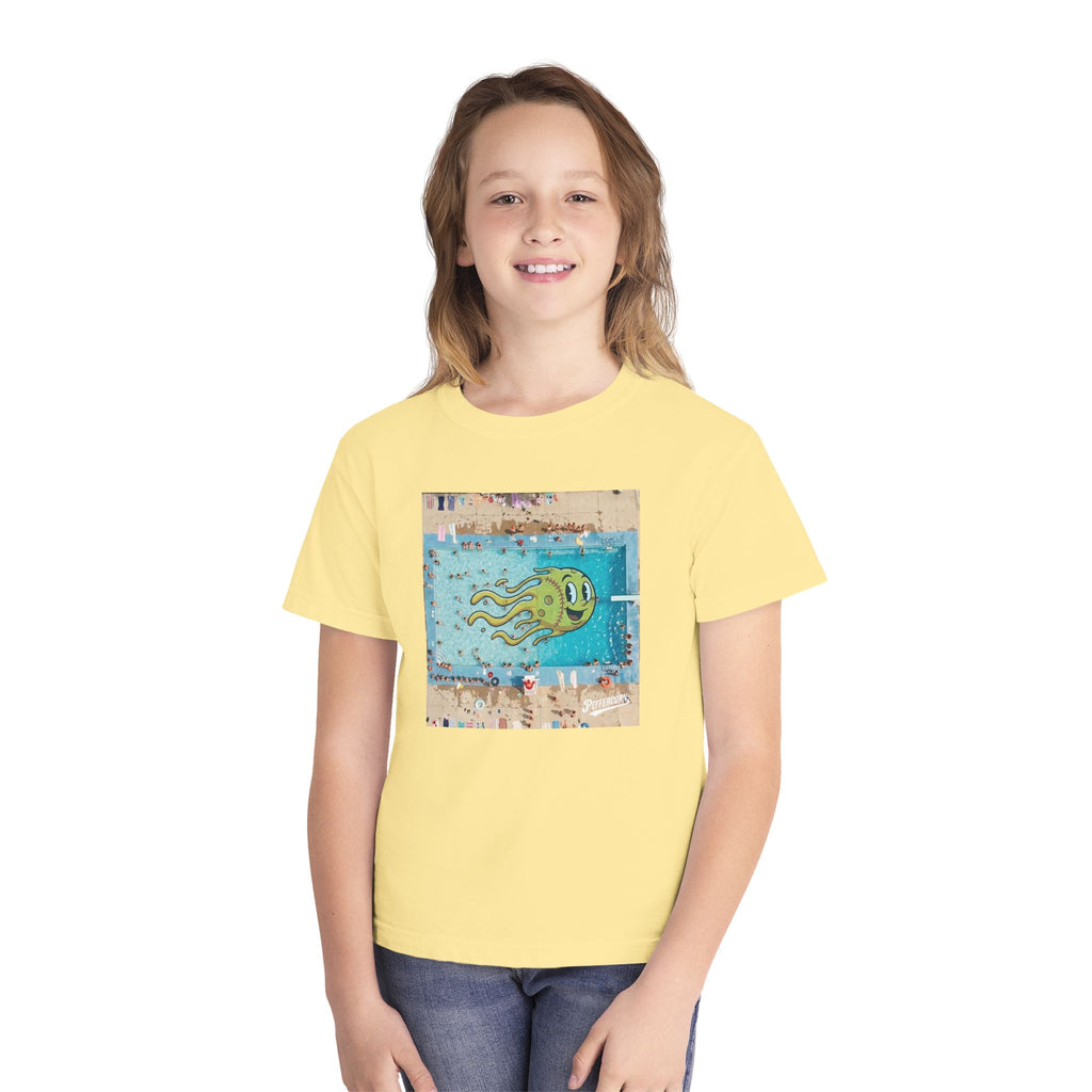 Kids Pool Play Tee — Youth Shirt with Peff Pool Graphic