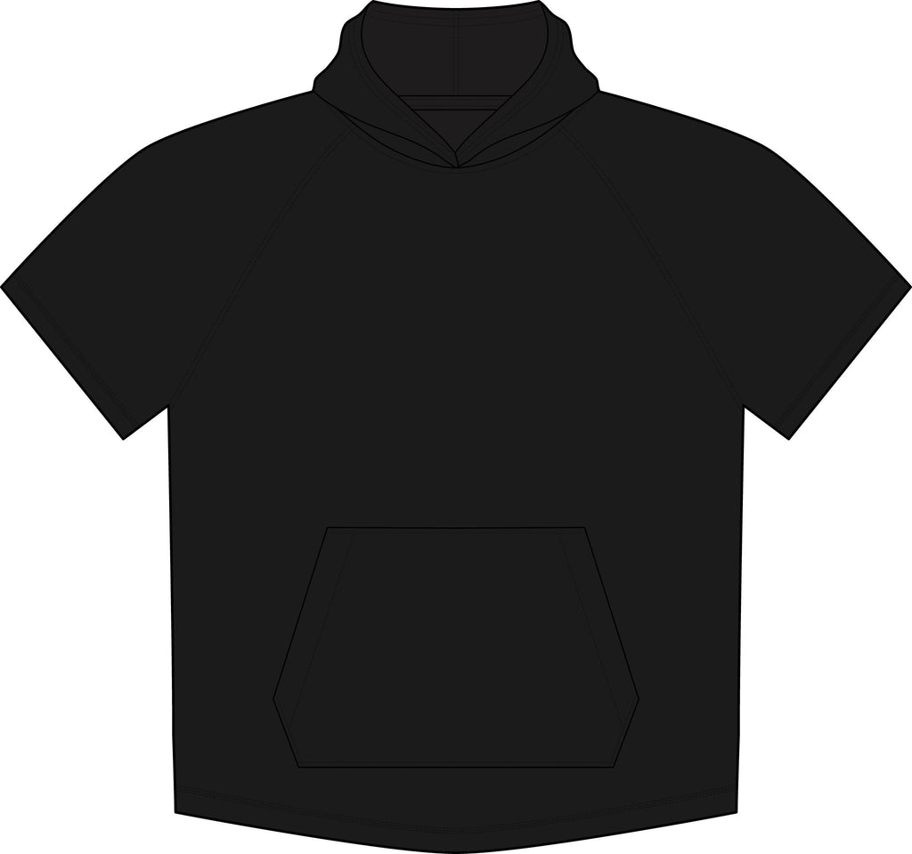 Peffercorn Logo Short-Sleeve Hoodie