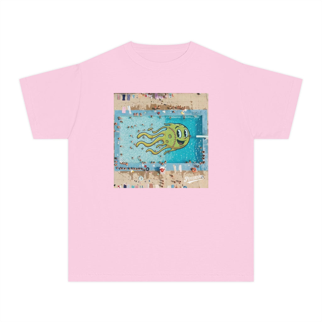 Kids Pool Play Tee — Youth Shirt with Peff Pool Graphic