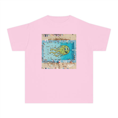 Kids Pool Play Tee — Youth Shirt with Peff Pool Graphic