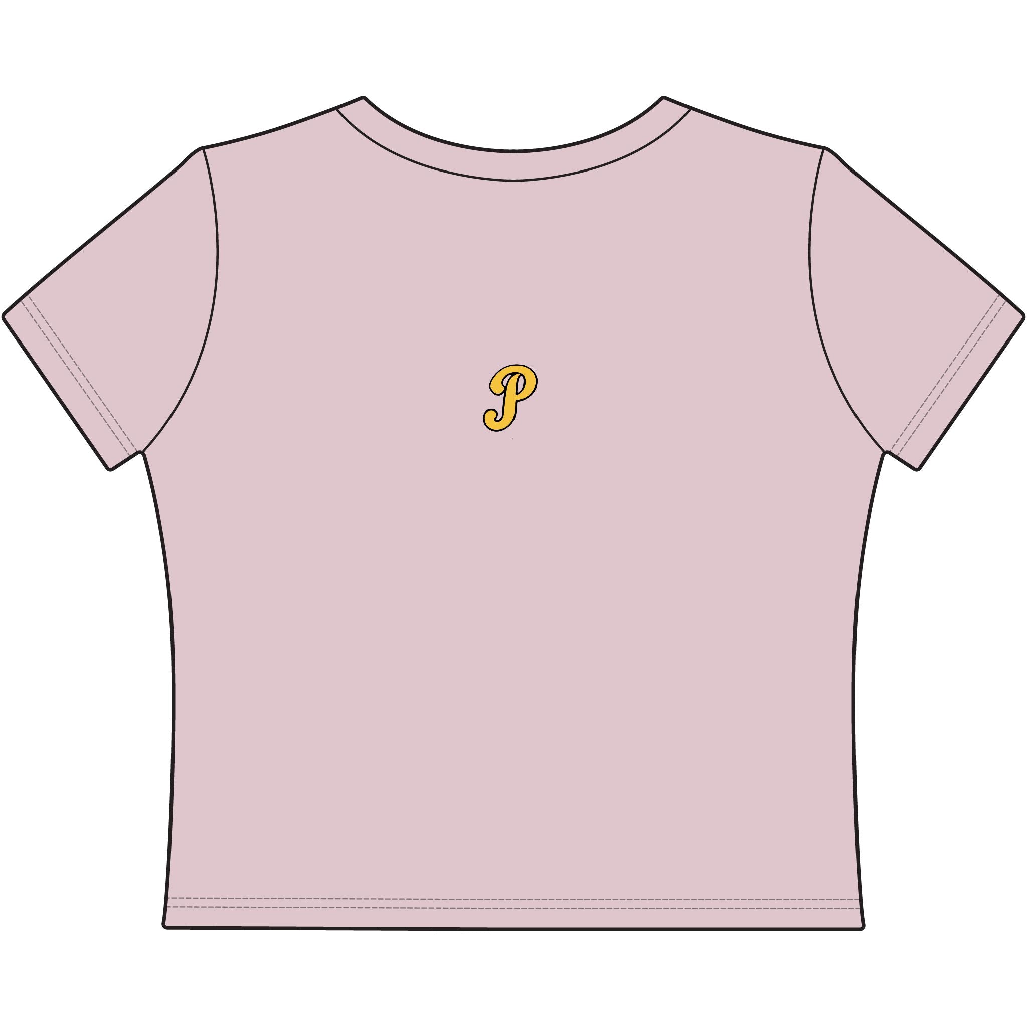 Peffercorn Athletics Crop Tee | Women's Baby Tee