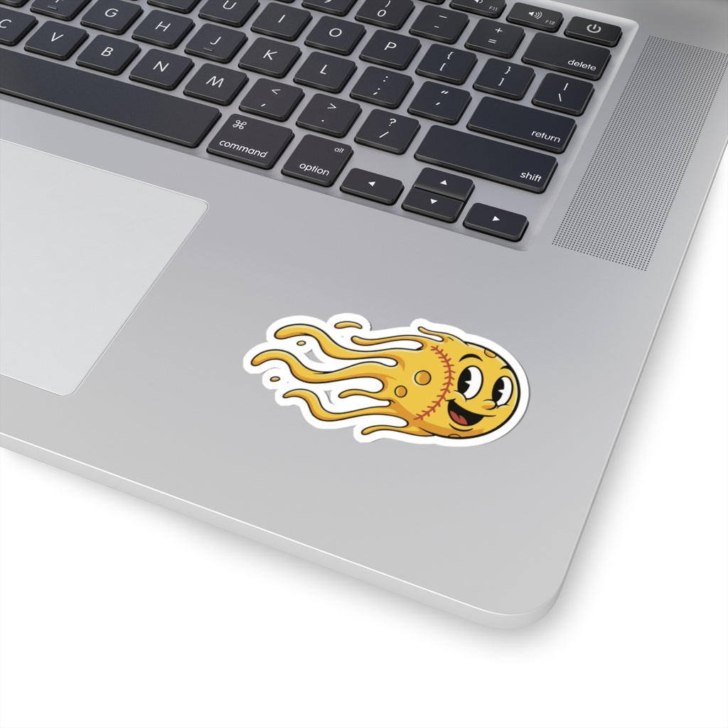 Cheeseball Mascot Sticker