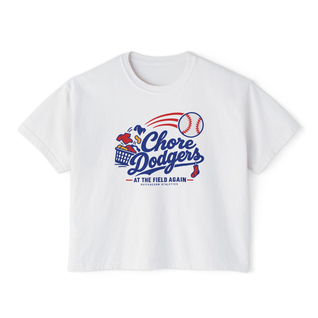 "Chore Dodgers" Women's Boxy Tee