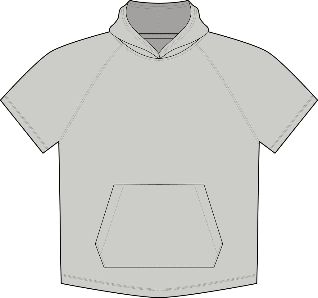 Peffercorn Logo Short-Sleeve Hoodie