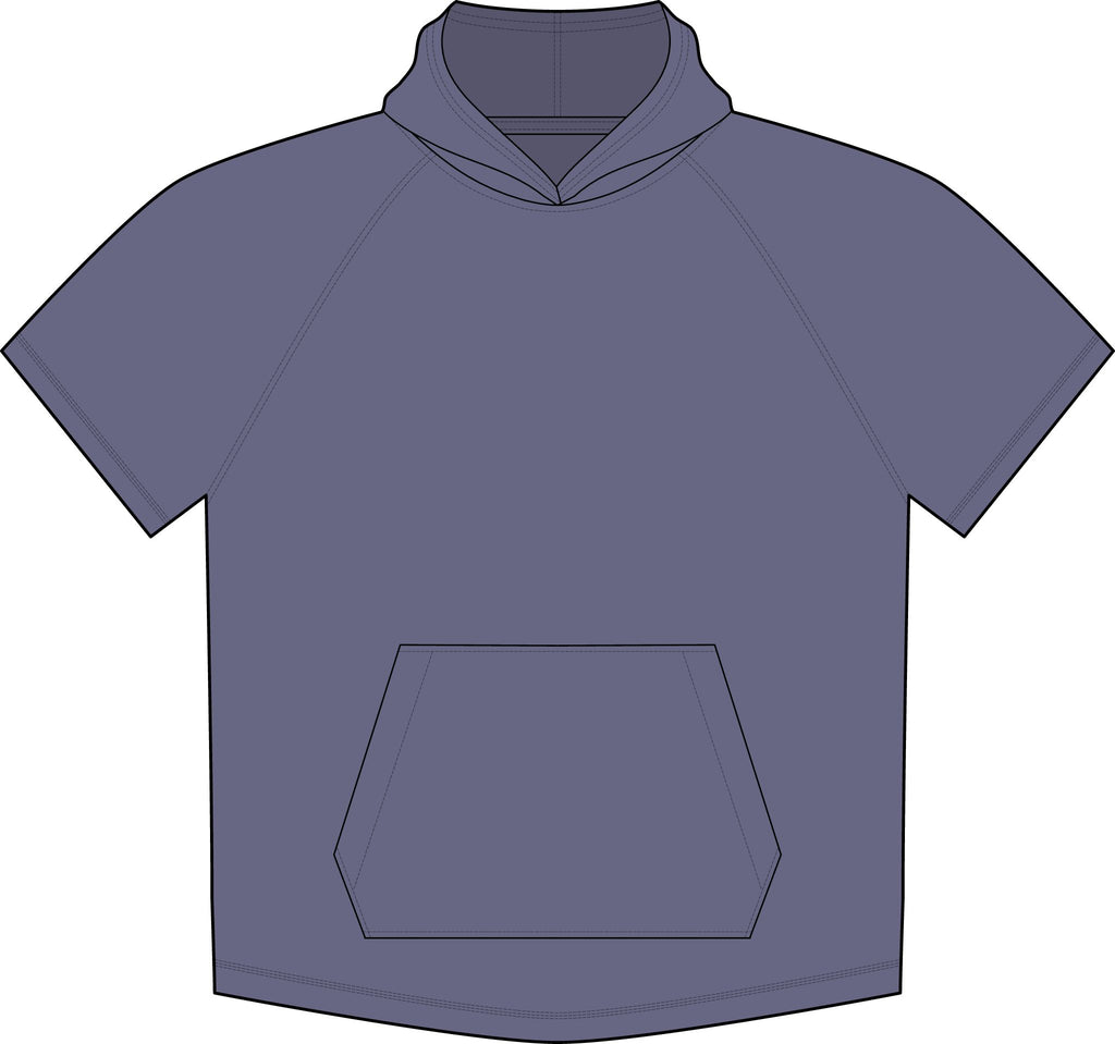 Peffercorn Logo Short-Sleeve Hoodie