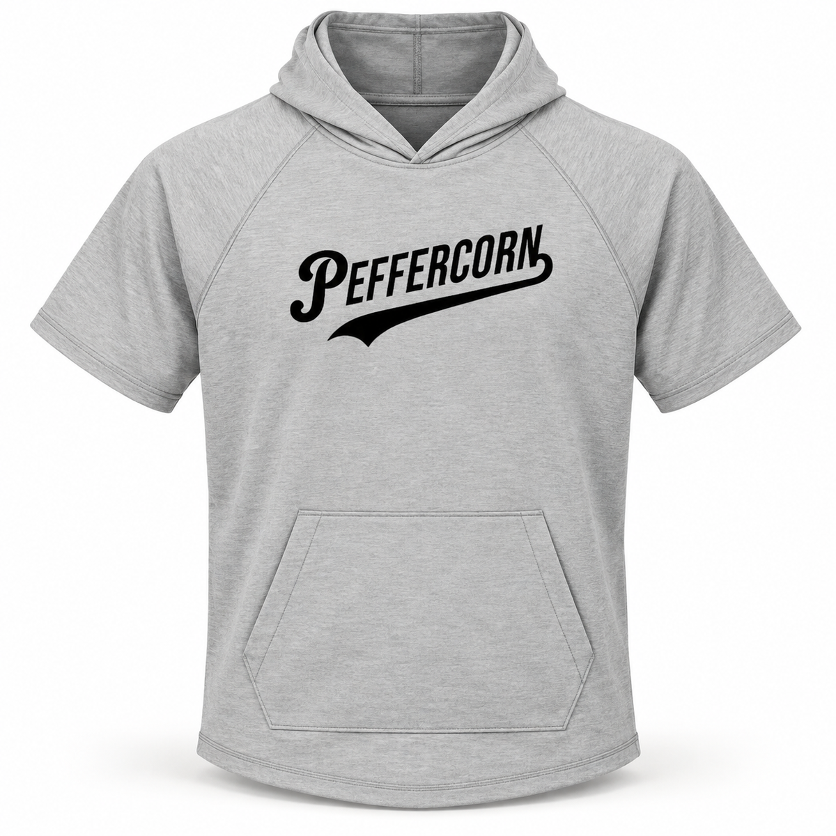Peffercorn Logo Short-Sleeve Hoodie