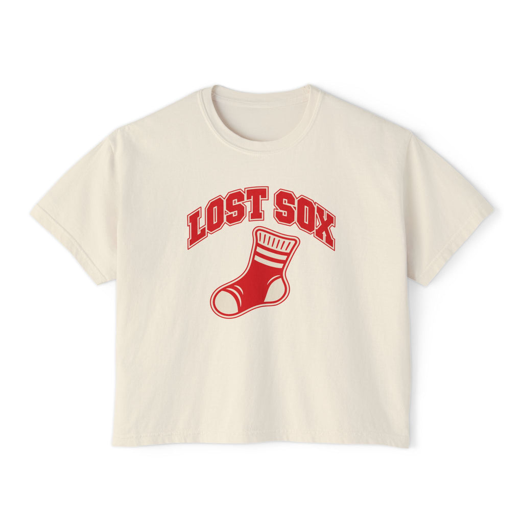 "Lost Sox" Women's Boxy Tee