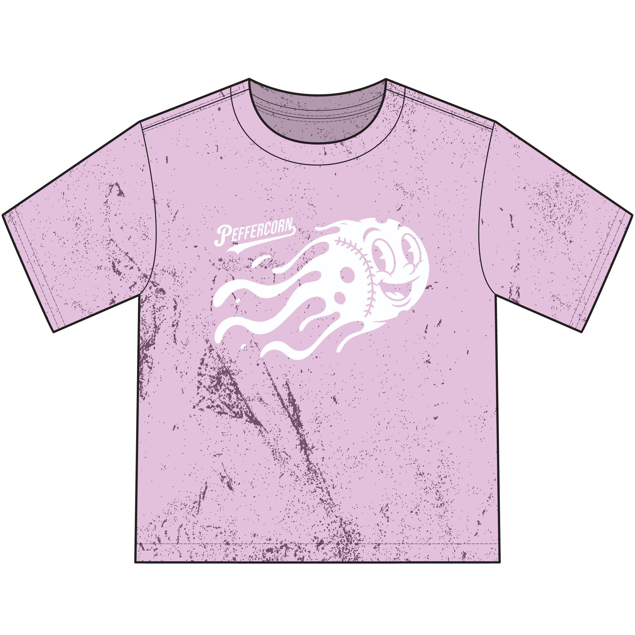 Youth T-Shirt — Retro Meteor Flame Graphic Tee