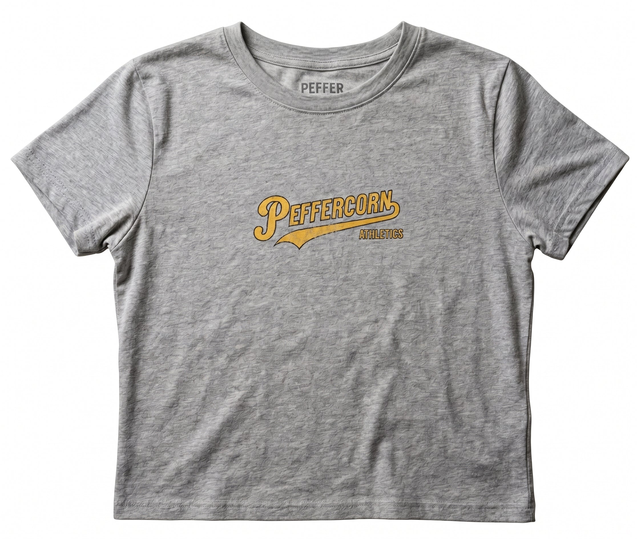 Peffercorn Athletics Crop Tee | Women's Baby Tee
